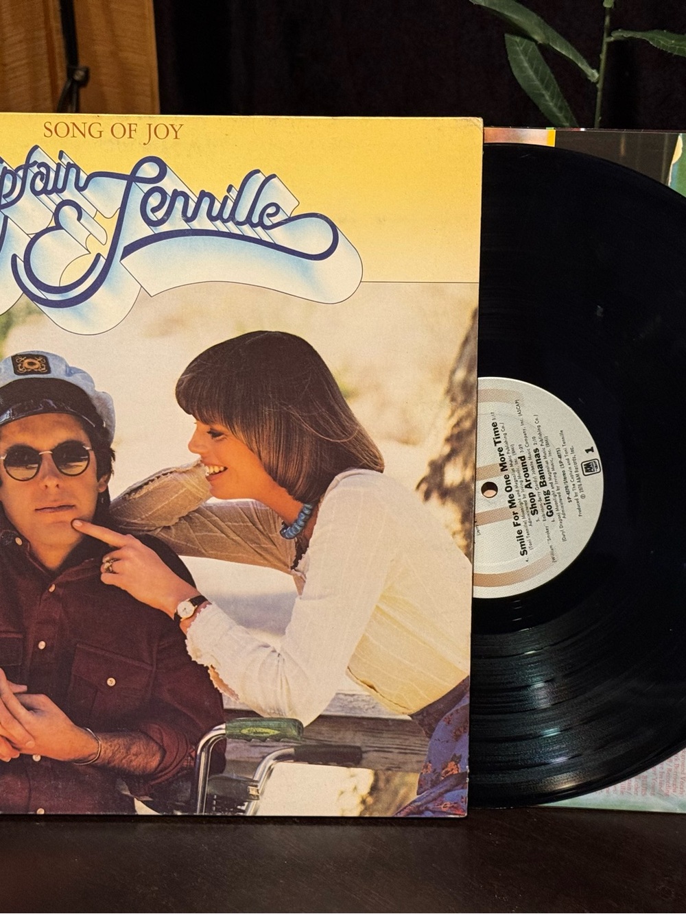 Captain & Tennille Song of Joy Vinyl LP 33 RPM Stereo A&M SP-4570 1976